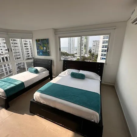 Apartamento U-go Edificio Torres Del En El Laguito - Elegancia Y Descanso Cartagena